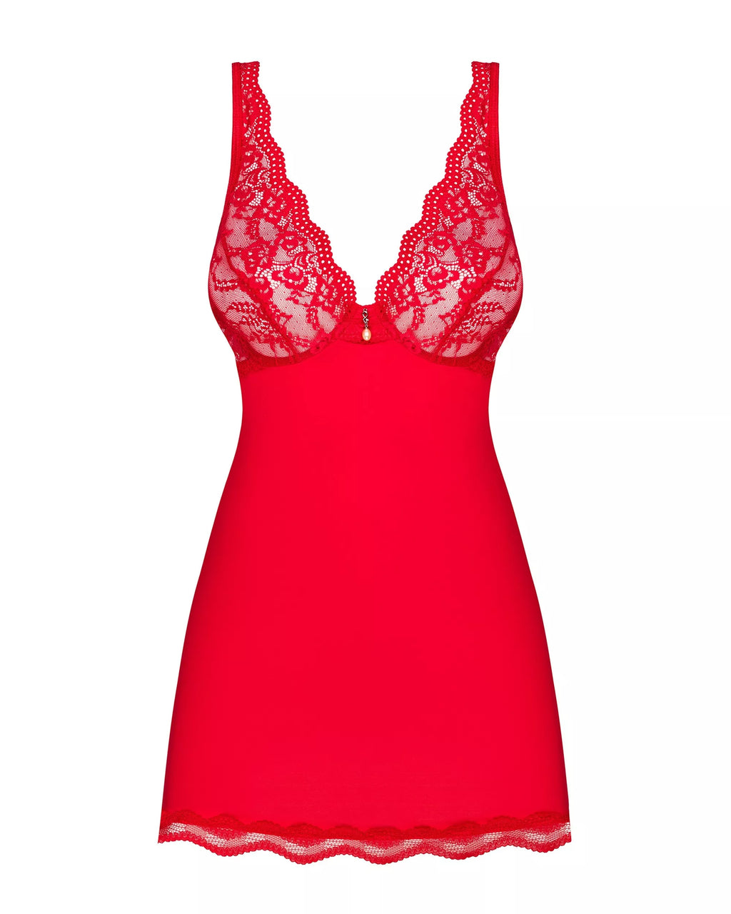 Obsessive Seksualūs naktinukai LUVAE RED BABYDOLL