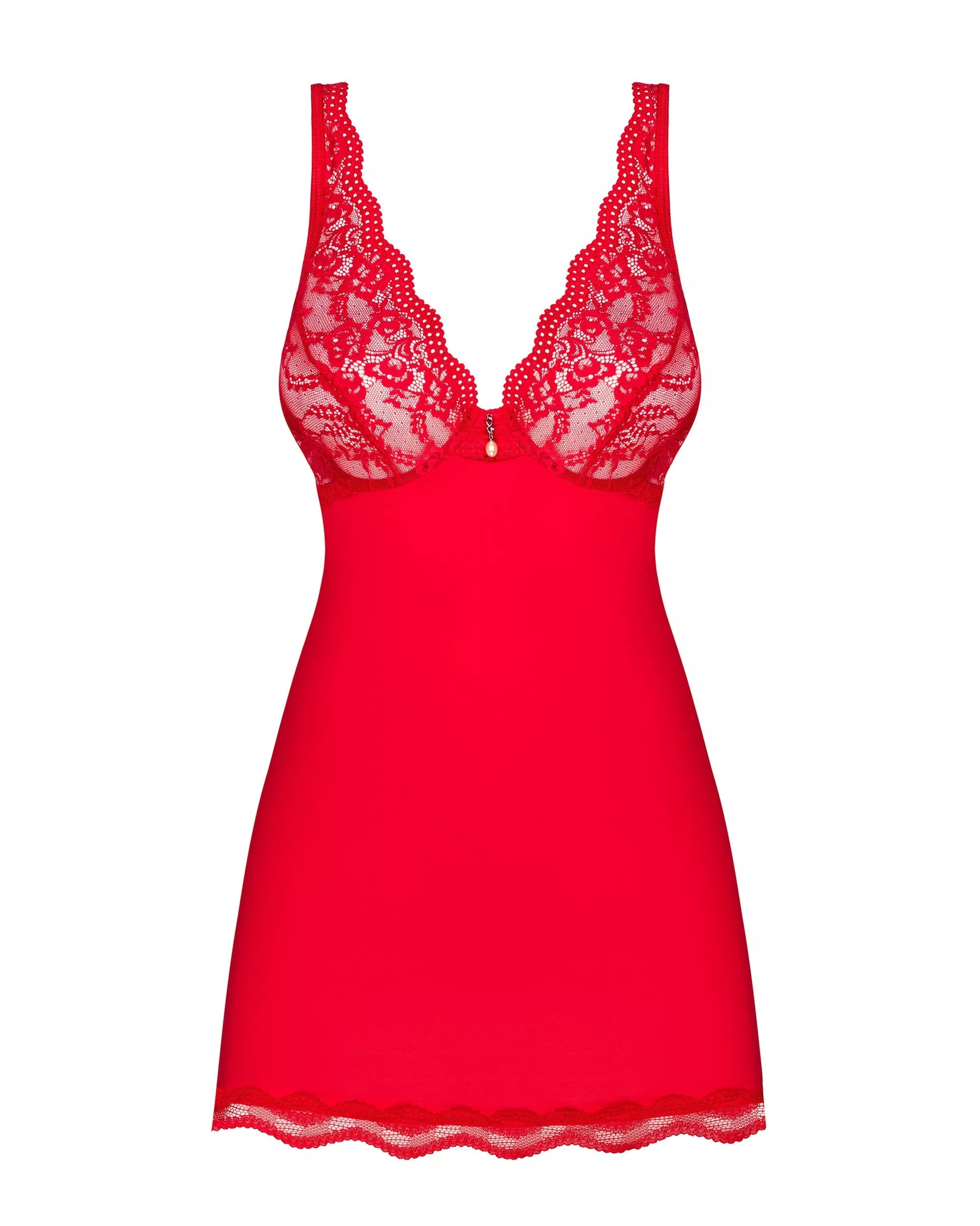 Obsessive Seksualūs naktinukai LUVAE RED BABYDOLL