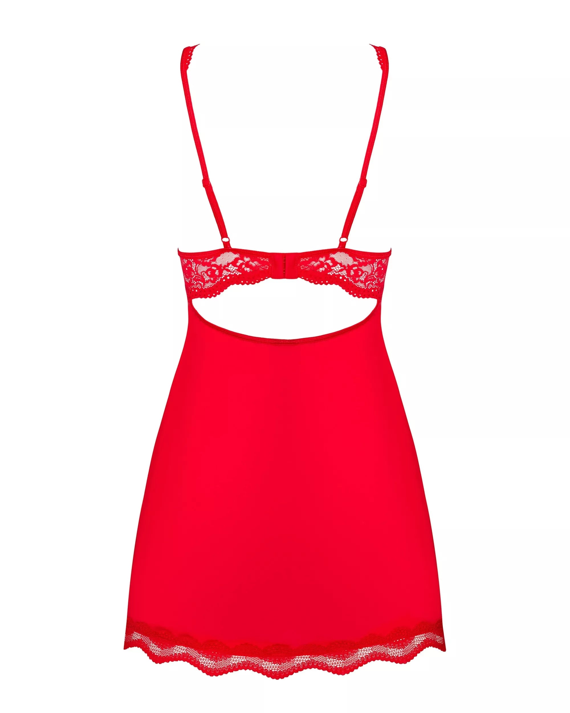 Obsessive Seksualūs naktinukai LUVAE RED BABYDOLL