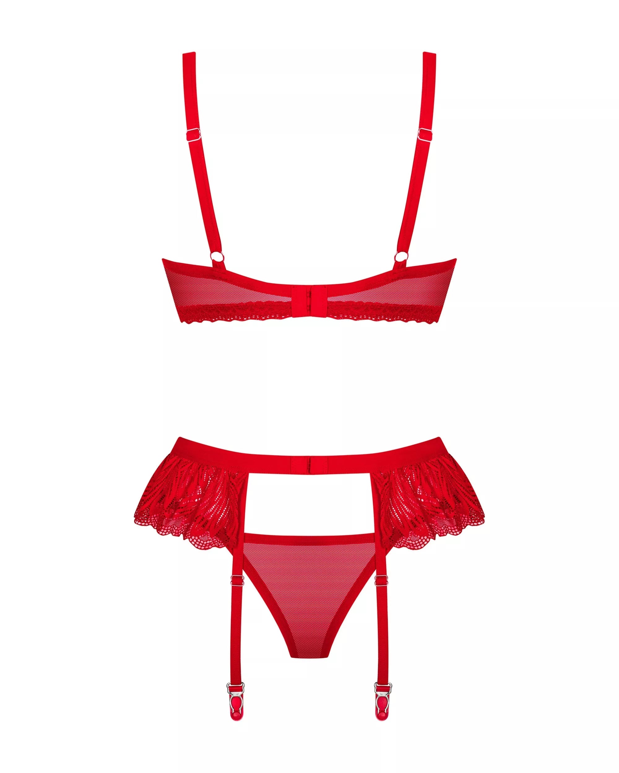 Obsessive Seksualus trijų dalių komplektas CHILISA SET