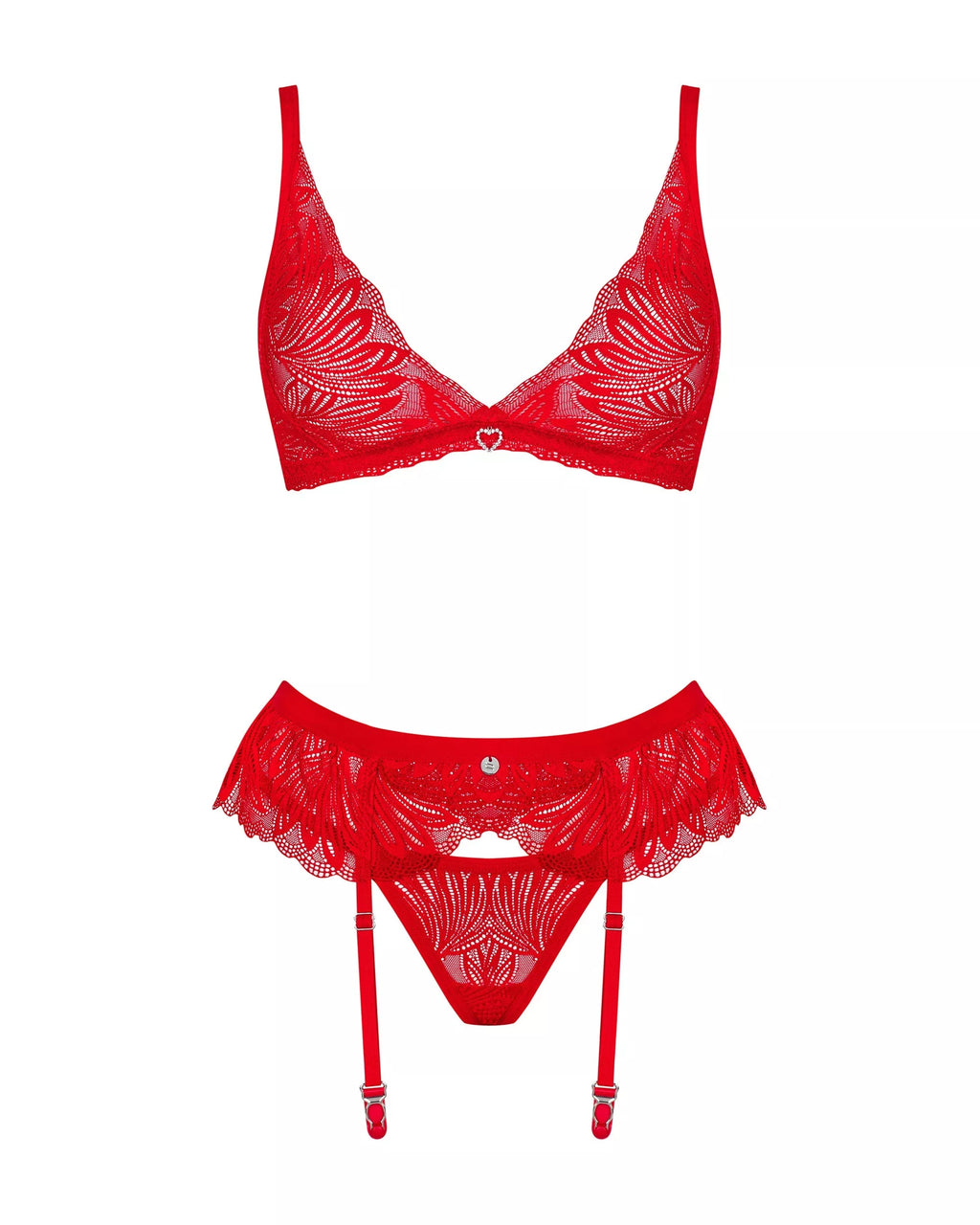 Obsessive Seksualus trijų dalių komplektas CHILISA SET