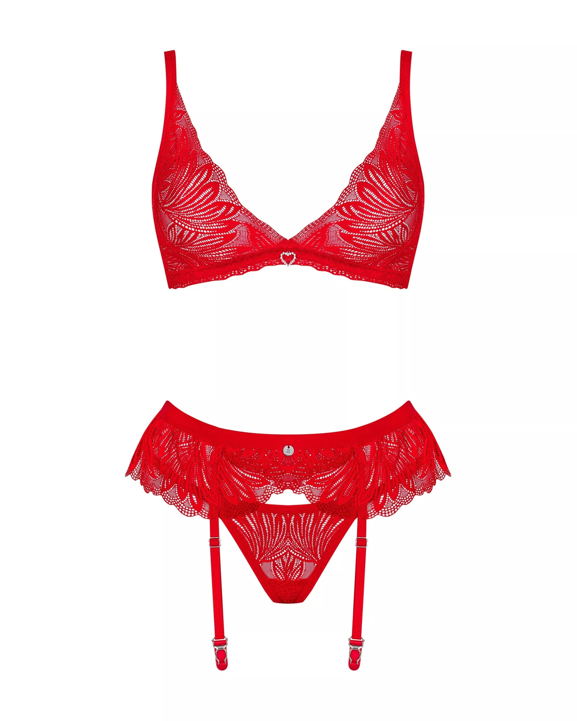 Obsessive Seksualus trijų dalių komplektas CHILISA SET