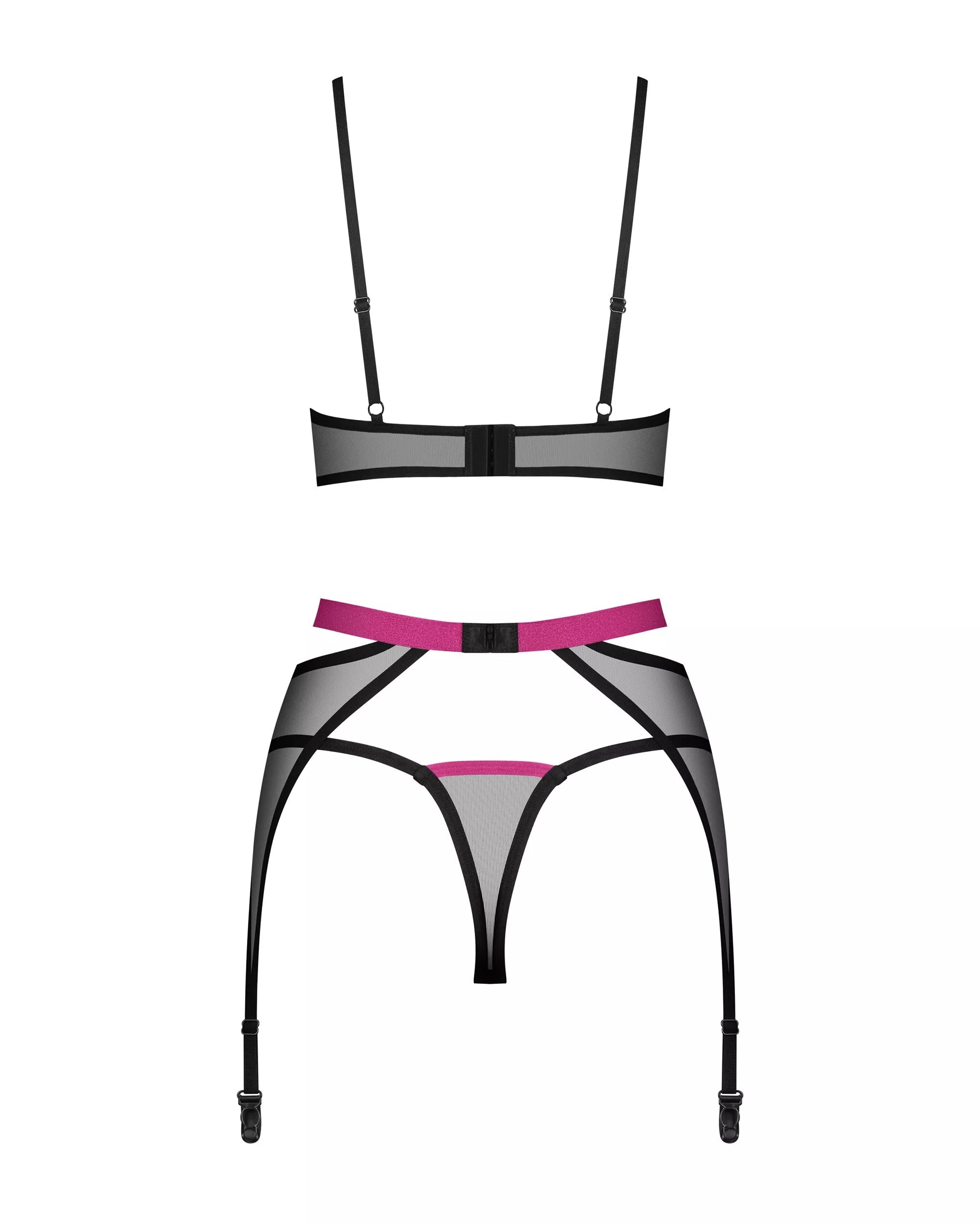 Obsessive Seksualus trijų dalių komplektas NOVENES SET