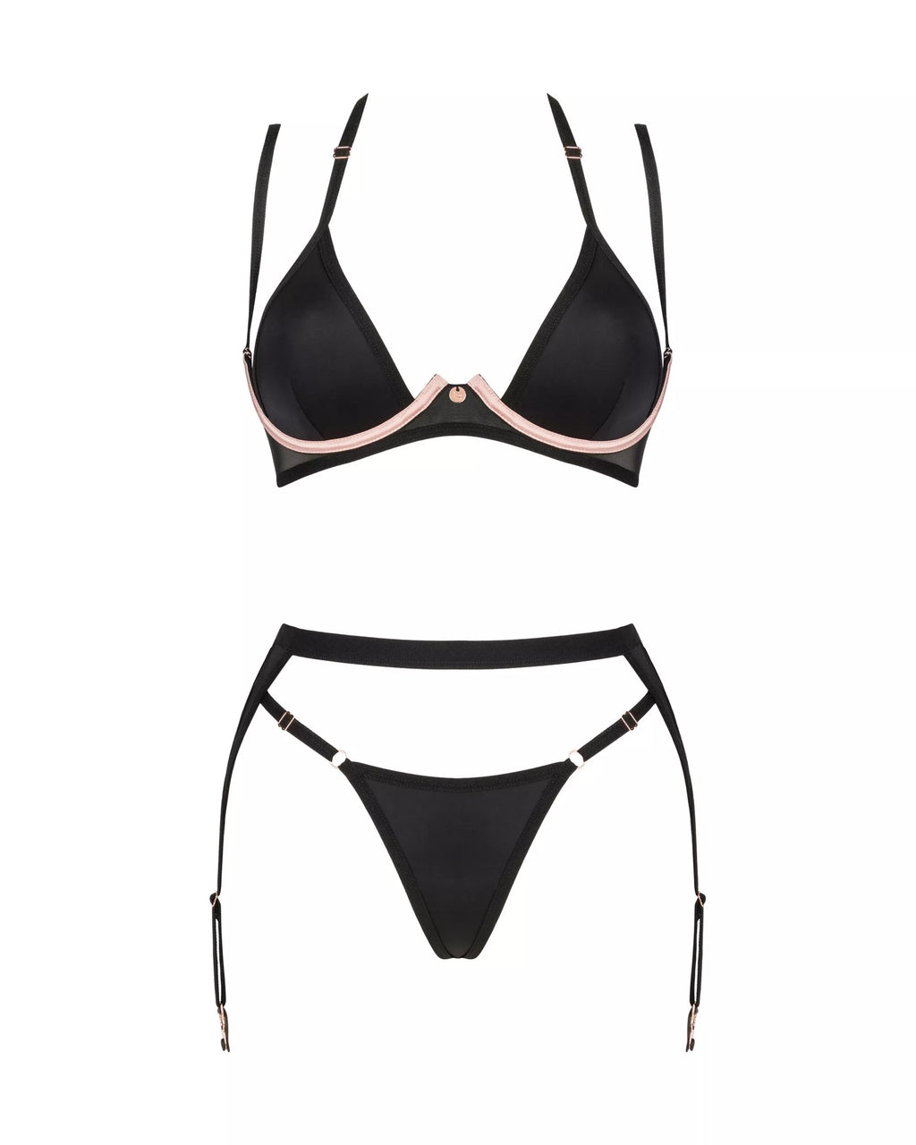 Obsessive Seksualus trijų dalių komplektas SELINNE SET