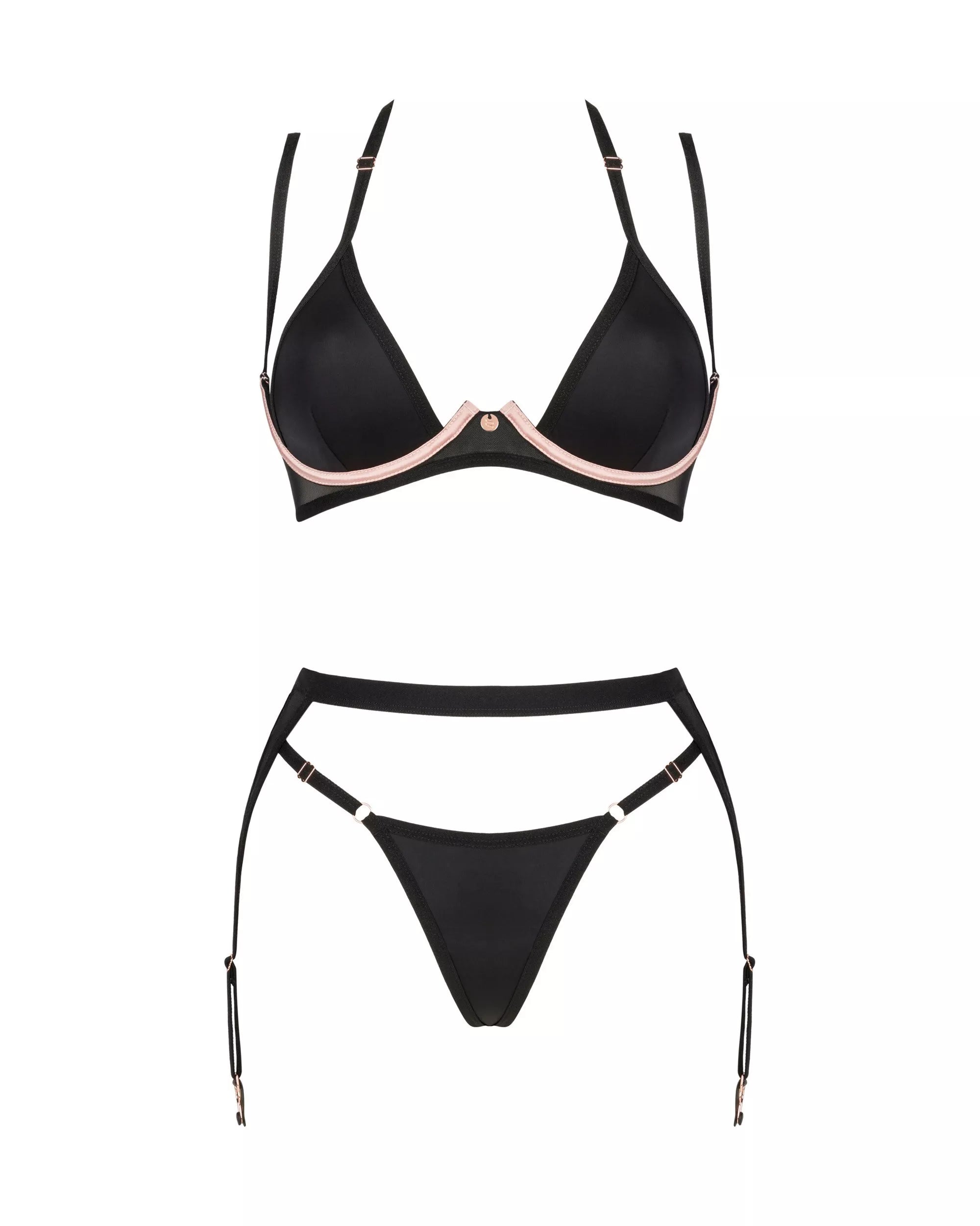 Obsessive Seksualus trijų dalių komplektas SELINNE SET