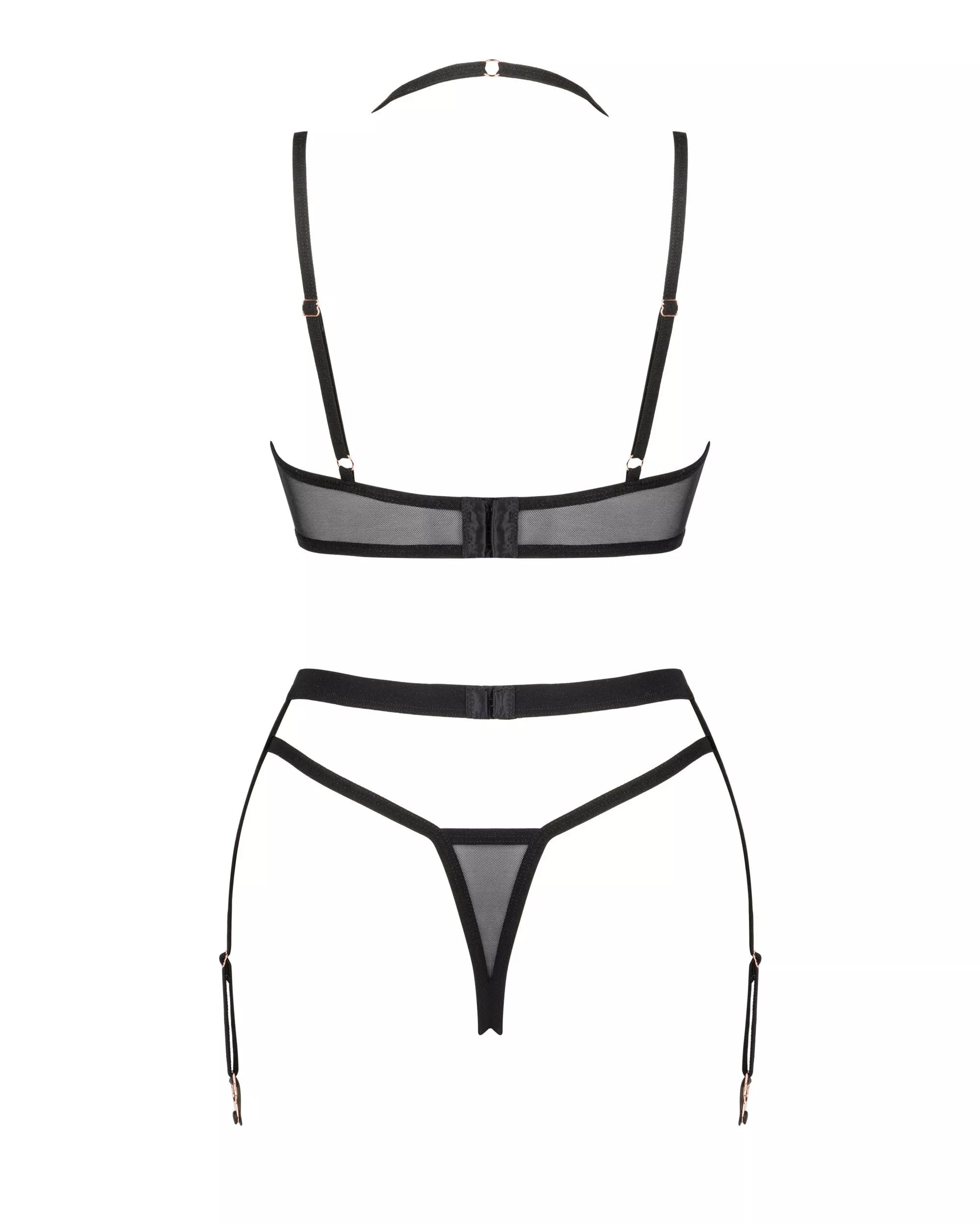 Obsessive Seksualus trijų dalių komplektas SELINNE SET