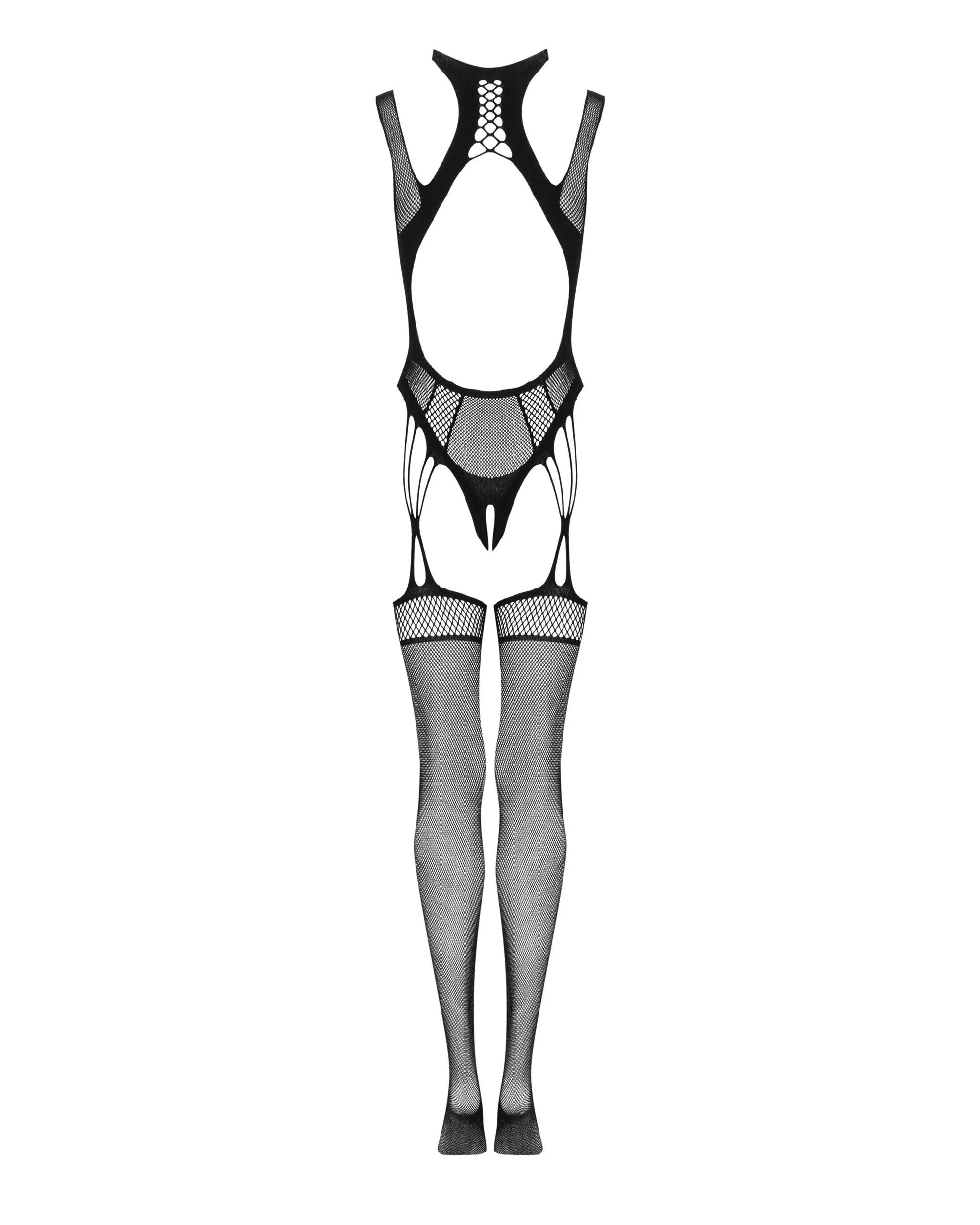 Obsessive Viso kūno kojinė G327, juoda