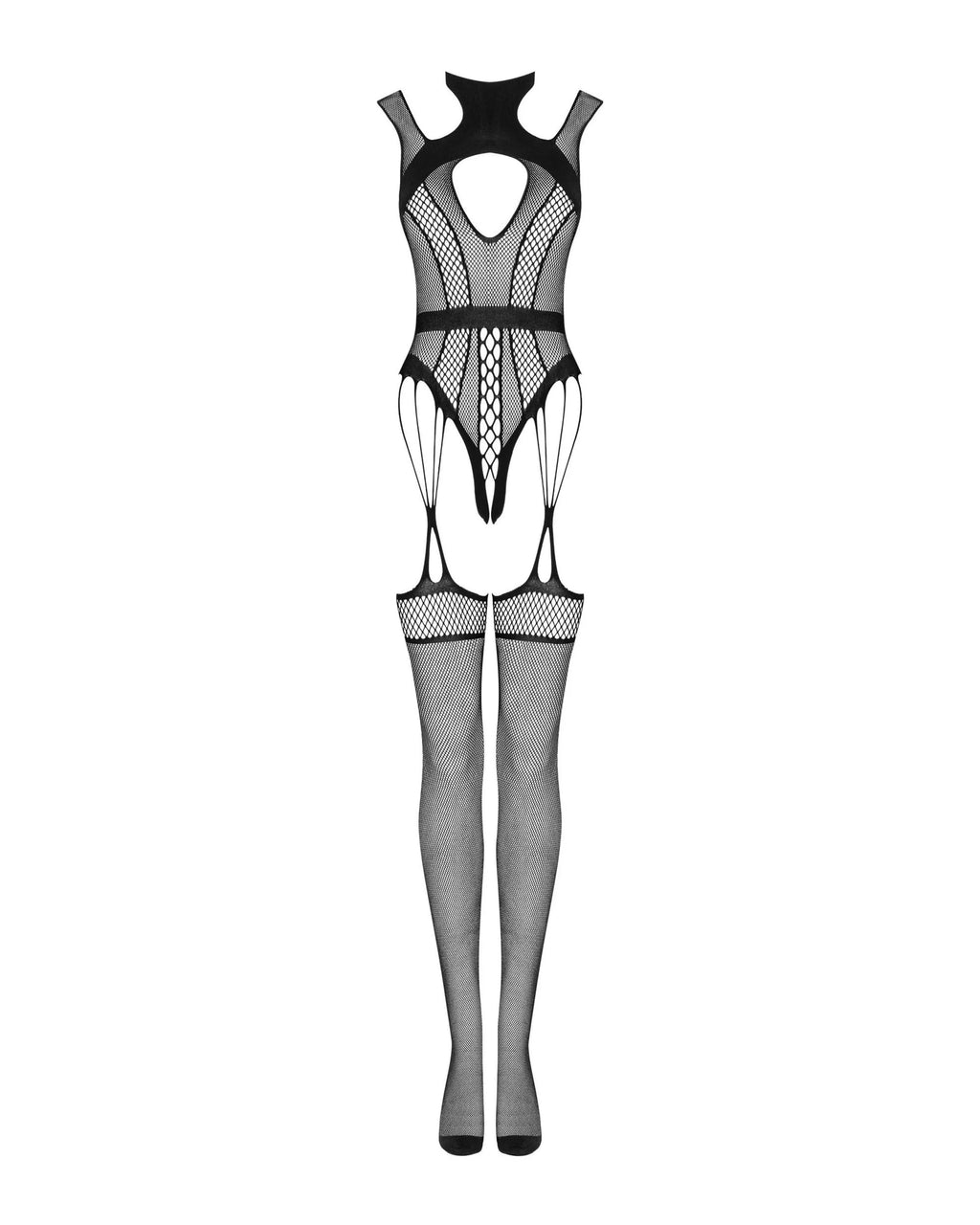 Obsessive Viso kūno kojinė G327, juoda