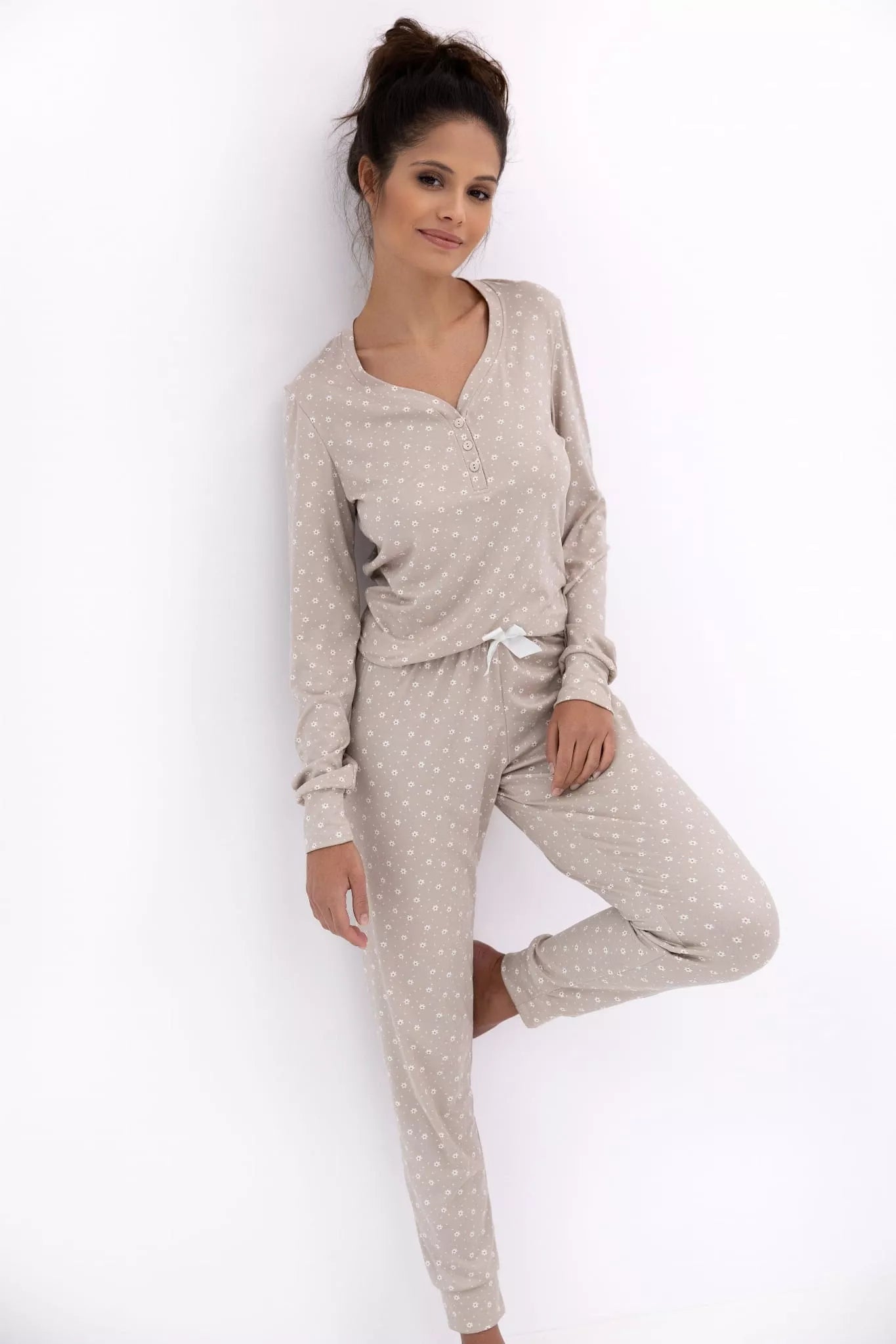 Sensis Ilga medvilninė pižama CALLIOPE