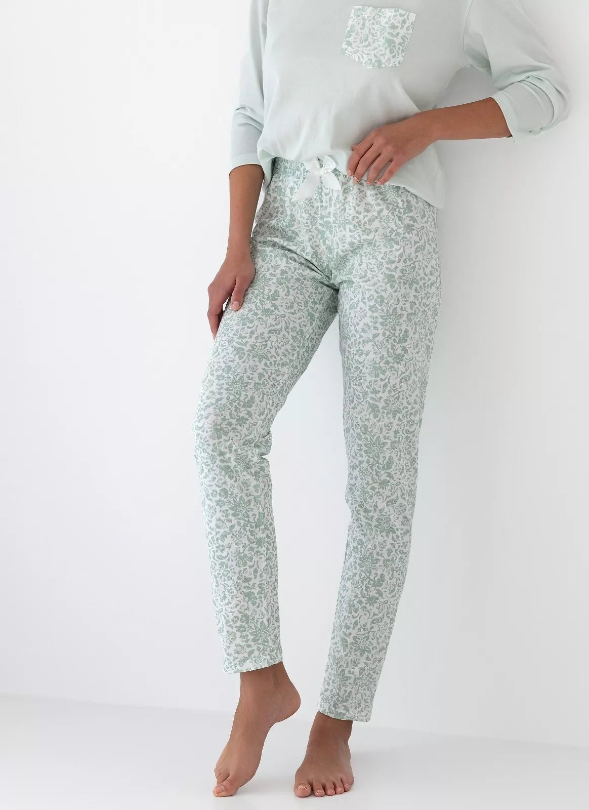 Sensis Cotton long pajamas FLORA
