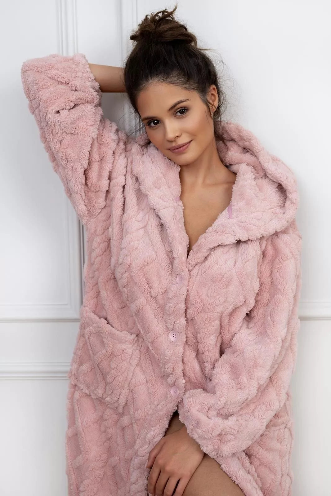 Sensis Užsagstomas minkštas chalatas BETHANY