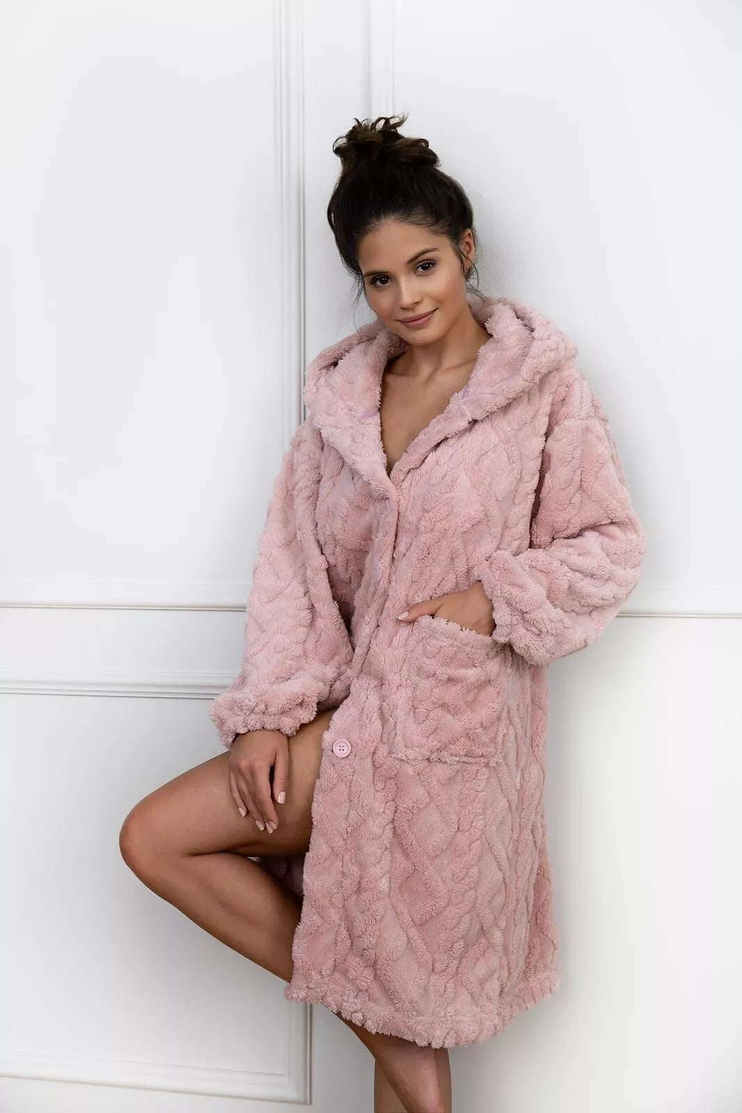 Sensis Užsagstomas minkštas chalatas BETHANY