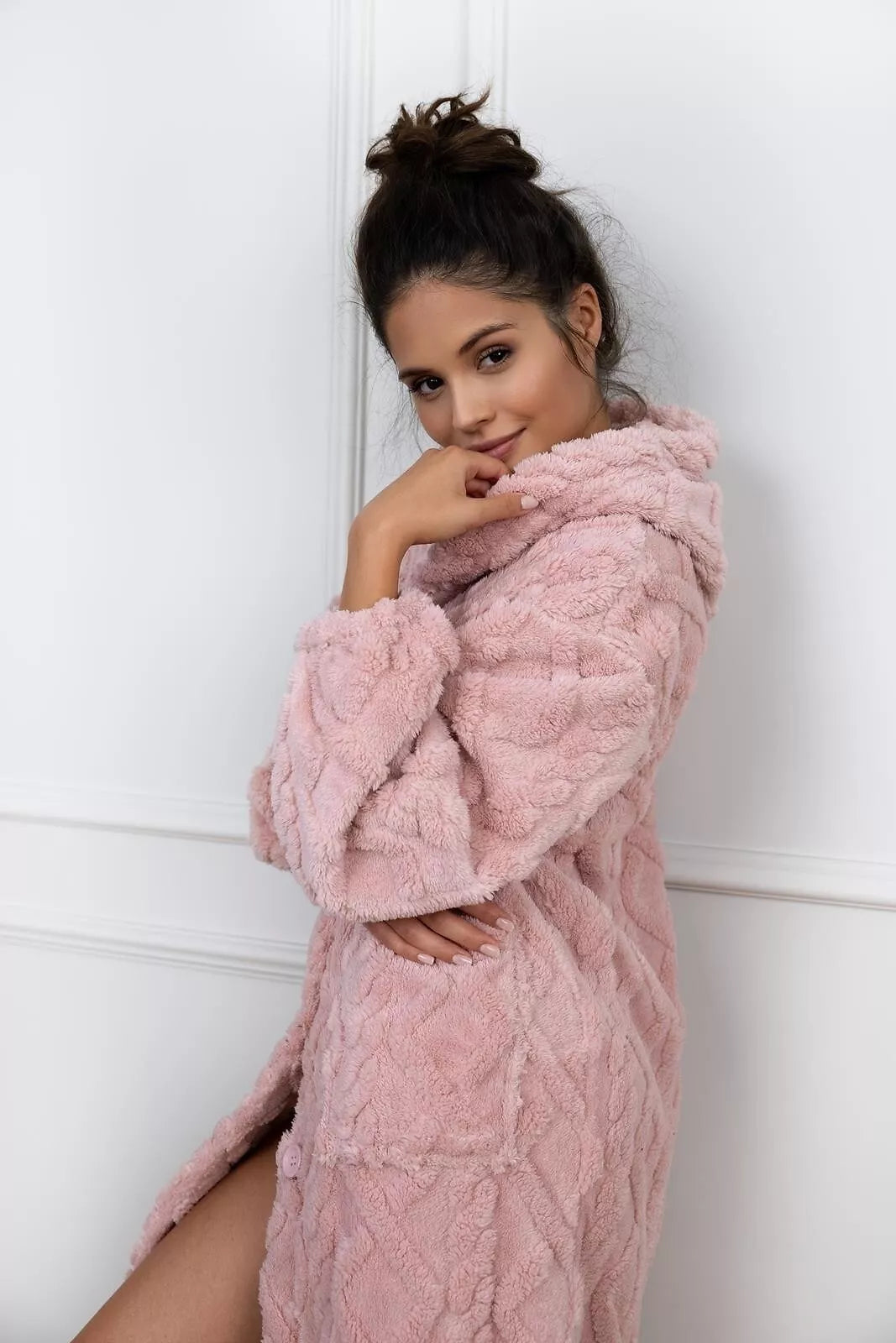 Sensis Užsagstomas minkštas chalatas BETHANY