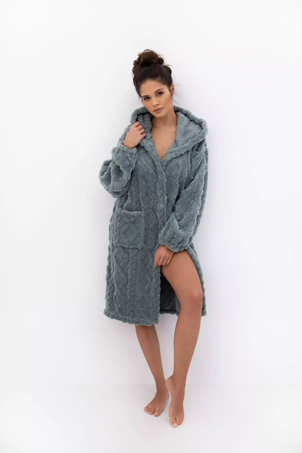 Sensis Užsagstomas minkštas chalatas GRETHEN