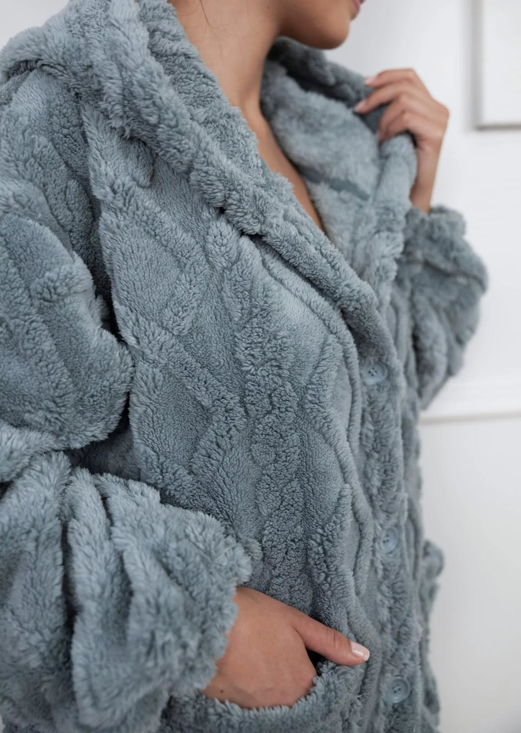 Sensis Užsagstomas minkštas chalatas GRETHEN