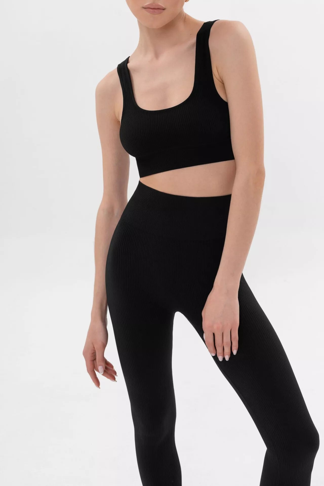 SiaWear Formuojančios RIB tamprės aukštu juosmeniu NERO