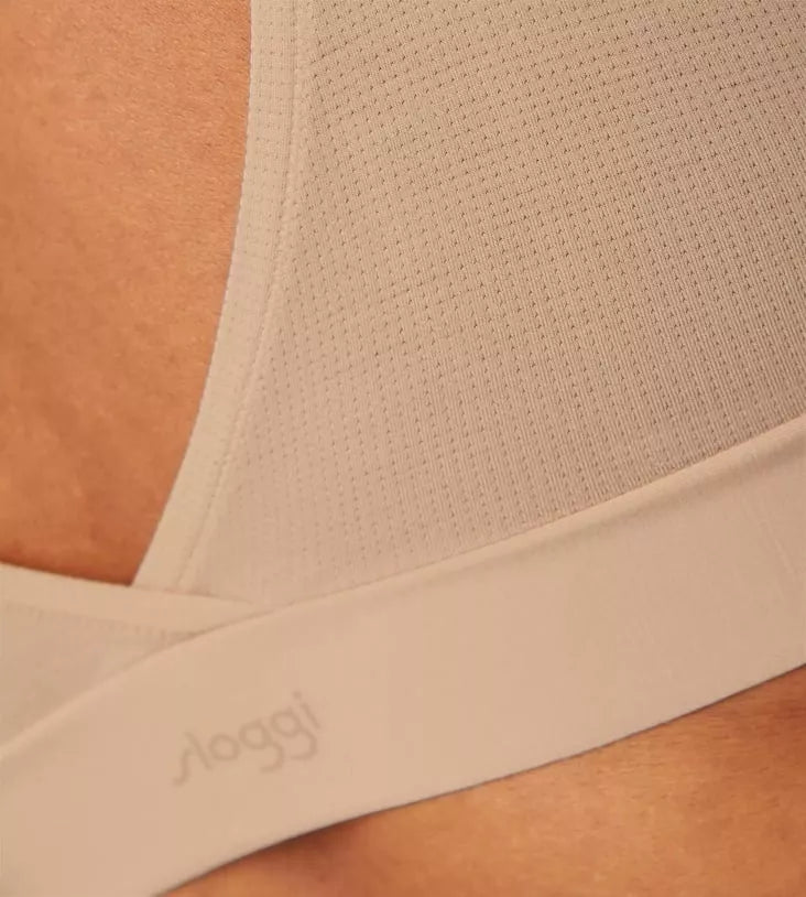 Sloggi Modalo braletė GO ALLROUND BRALETTE PEANUT BUTTER