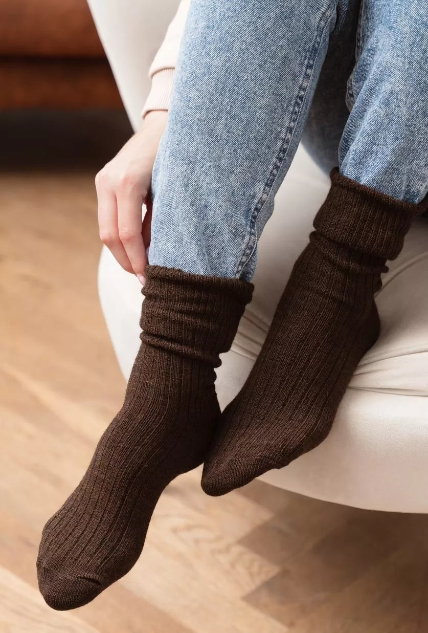 Steven Kojinės su alpakos vilna, tamsiai pilkos spalvos