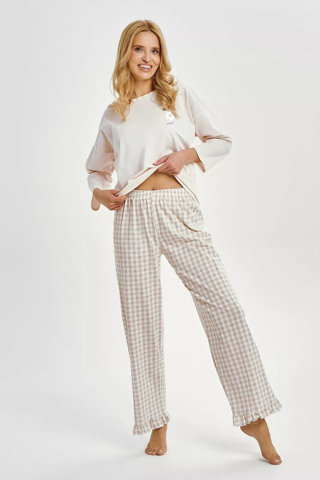 Taro Ilga medvilnės pižama su kelnėmis VERA 3438