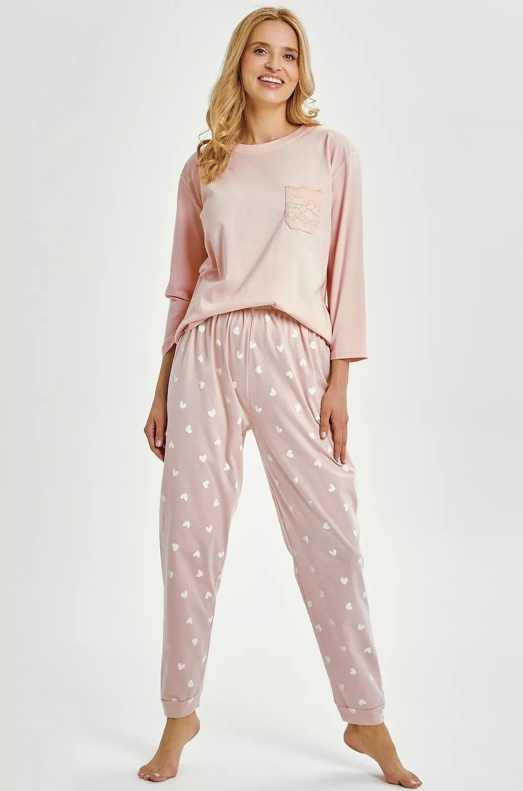 Taro Cotton pajamas with pants NORI 3442