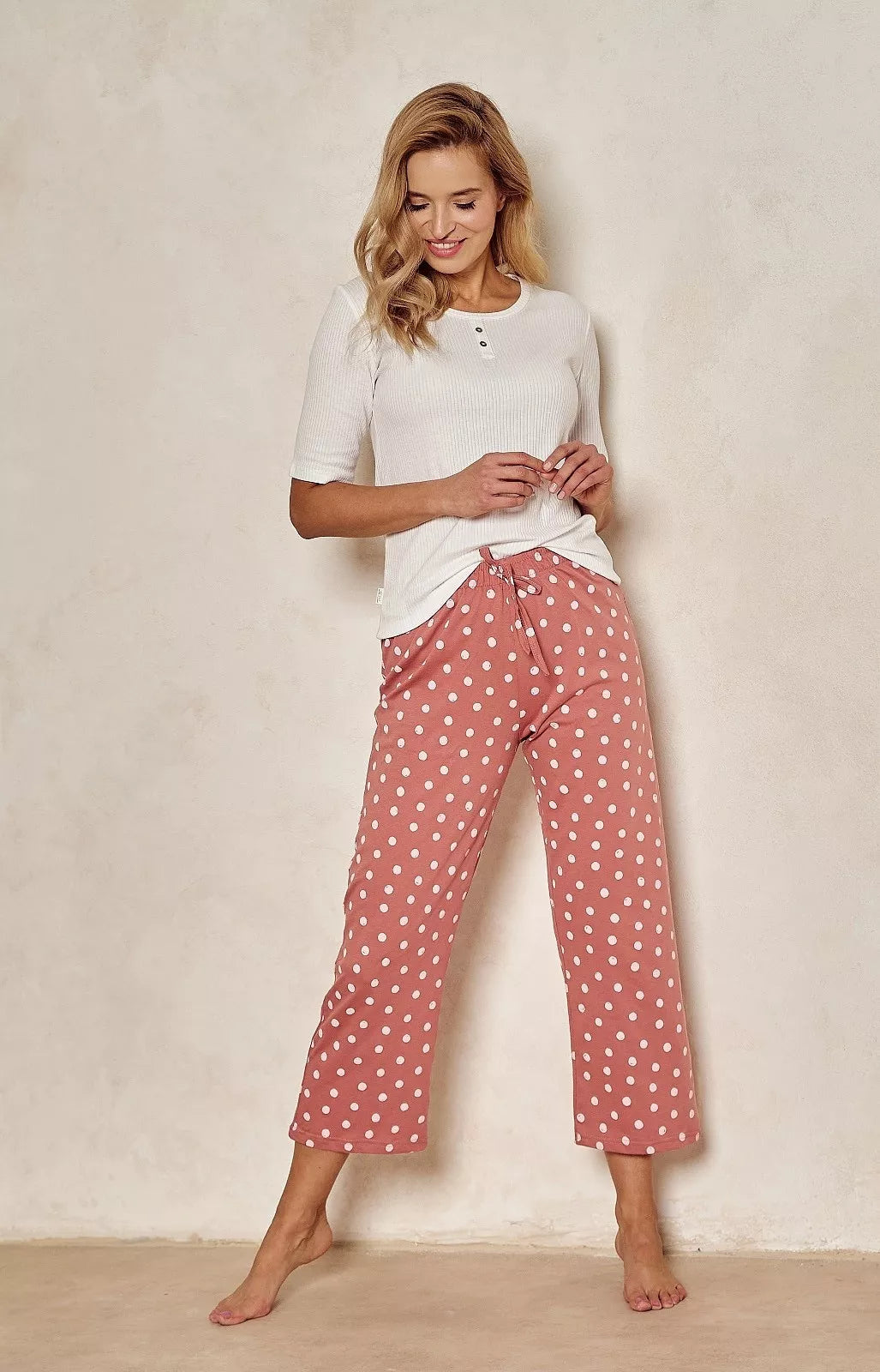 Taro Cotton pajamas with pants PARIS 3127