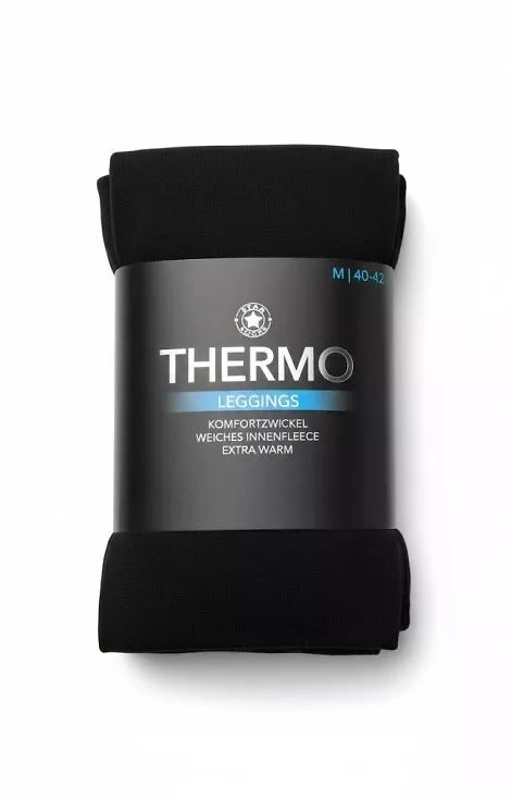 Termo leginsai su pūkeliu BLACK