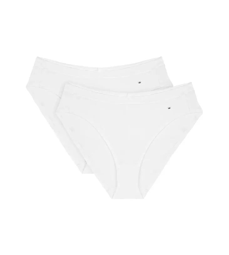 Triumph Klasikinių 2 vnt. kelnaičių rinkinys SMART MICRO TAI EX 2P WHITE