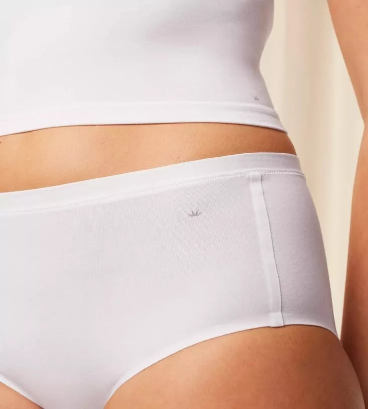 Triumph Klasikinių 2 vnt. modalo kelnaičių rinkinys SMART NATURAL MAXI EX 2P WHITE