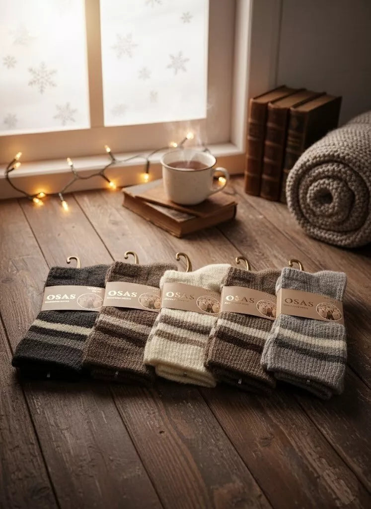 Vilnos kojinės COSAS, įvairių spalvų